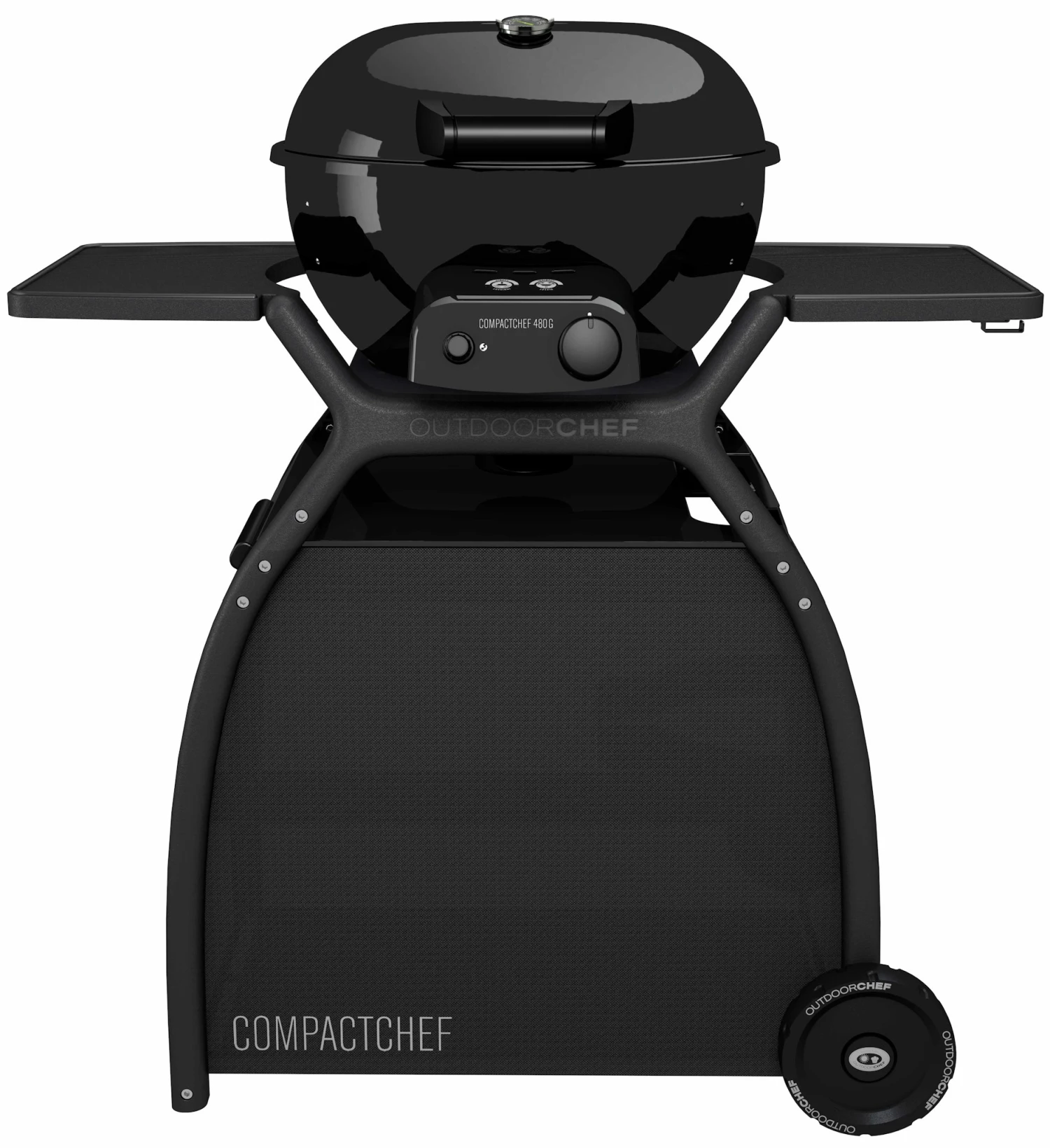Outdoorchef Gaskugelgrill P-480 G Compactchef, Schw. 3 Outdoorchef Gaskugelgrill P-480 G Compactchef, Schw. – Bild 3
