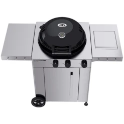Outdoorchef Gaskugelgrill Arosa 570 G Premium Steel, Schwarz -Weben Geschaft 18 128 32 AROSA 570 G Premium Steel 03