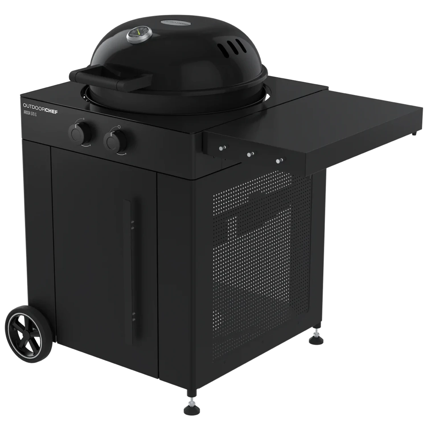 Outdoorchef Gaskugelgrill Arosa 570 G Black Style – Bild 3