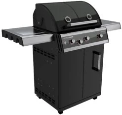 Outdoorchef Gasgrillstation Dualchef 325 G, Schwarz -Weben Geschaft 18 700 03 DUALCHEF 325 G Black