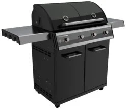 Outdoorchef Gasgrillstation Dualchef 415 G, Schwarz -Weben Geschaft 18 700 07 DUALCHEF 415 G Black