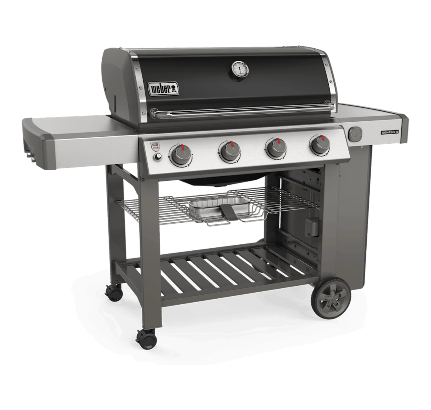 Weber Genesis II E-410 (GBS) Gasgrill Schwarz 2 Weber Genesis II E-410 (GBS) Gasgrill Schwarz – Bild 2