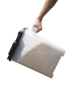 Broil King Pellet-Behälter -Weben Geschaft BK 66900 action 05