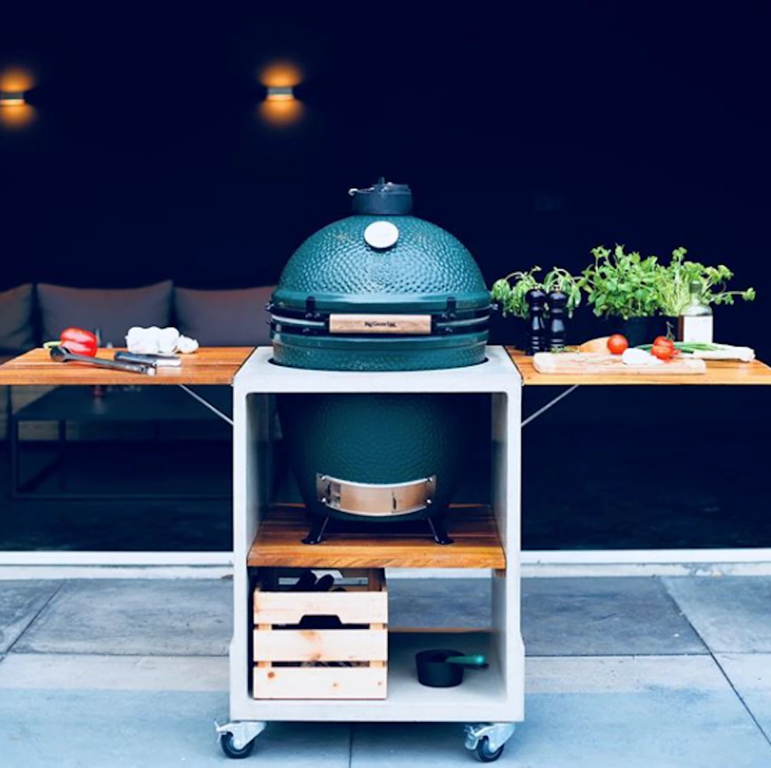 Big Green Egg Beton Untergestell Für Large 2 Big Green Egg Beton Untergestell Für Large – Bild 2