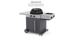 Outdoorchef AROSA 570 G Evo Grey Steel -Weben Geschaft BkPzFhg74CA
