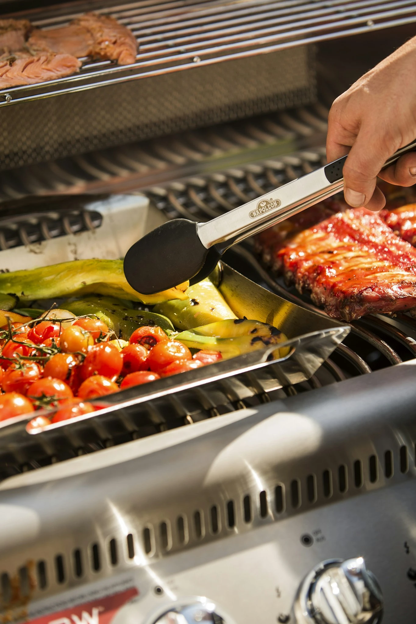 NAPOLEON 2-teiliges Grillbesteck Set Edelstahl Für TravelQ (70022) 2 NAPOLEON 2-teiliges Grillbesteck Set Edelstahl Für TravelQ (70022) – Bild 2