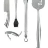NAPOLEON 5-teiliges Grillbesteck Set Edelstahl (70031)