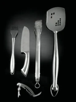 NAPOLEON 5-teiliges Grillbesteck Set Edelstahl (70031) 17 NAPOLEON 5-teiliges Grillbesteck Set Edelstahl (70031) -Weben Geschaft NAPOLEON PRO 5 teiliges Edelstahl Grillbesteck 2