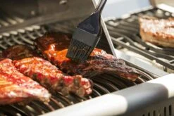 NAPOLEON 3-teiliges Grillbesteck Set Edelstahl (70019) -Weben Geschaft NAPOLEON Pinsel mit Silikonborsten 14 1