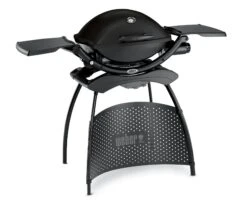 Weber Q 2200 Stand Gasgrill Schwarz -Weben Geschaft Weber Q 2200 Stand Schwarz 1