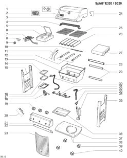 Weber Spirit E-320 Classic, Black -Weben Geschaft Weber Spirit E 320 Classic Black