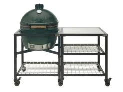 Big Green Egg Untergestell "EGG Frame" Für XLarge (inkl Gittereinsatz Und Hakenleiste) -Weben Geschaft Webversion ModularEggWorkspace Xlarge RVS