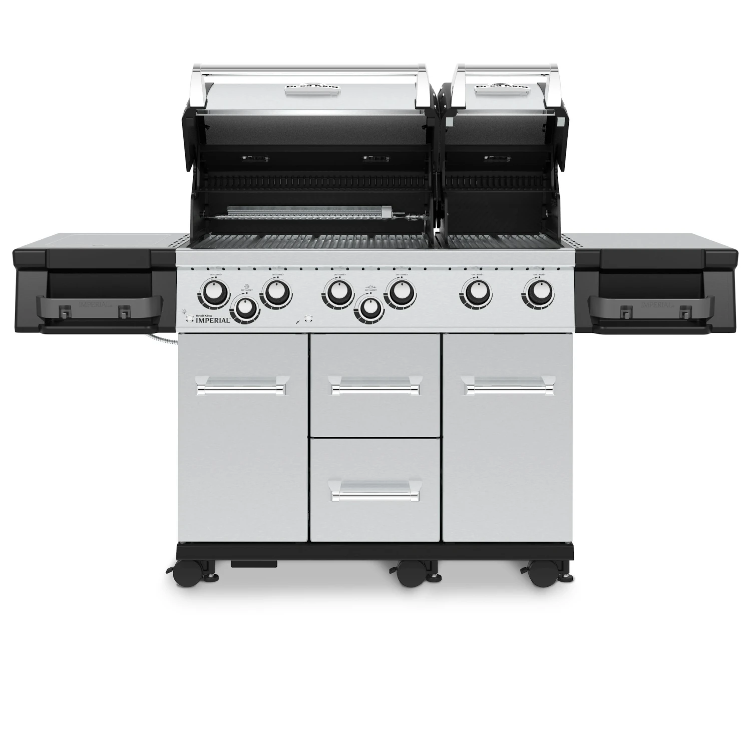 Broil King Imperial S 690 IR Inkl. Abdeckhaube, Gussplatte & Wokeinsatz 2 Broil King Imperial S 690 IR Inkl. Abdeckhaube, Gussplatte & Wokeinsatz – Bild 2