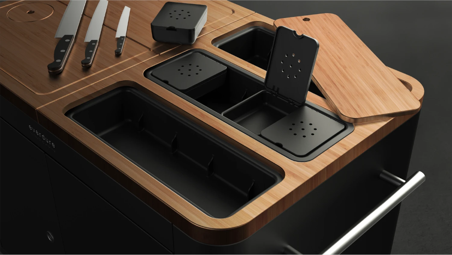 Everdure Mobile Outdoor Küche 4 Everdure Mobile Outdoor Küche – Bild 4