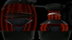 Outdoorchef Gaskugelgrill Arosa 570 G Premium Steel, Schwarz -Weben Geschaft tNbb2PlZUWI